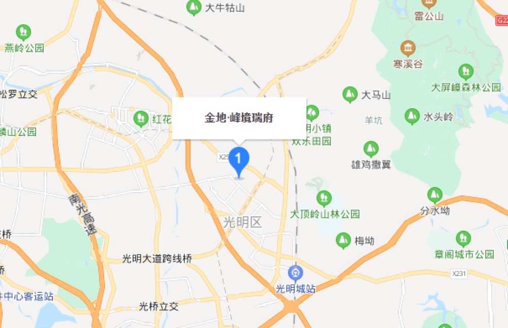 金地峰境誉府